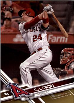 2017 Topps - Gold #57 C.J. Cron Front