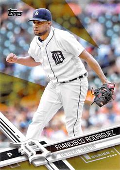 2017 Topps - Gold #105 Francisco Rodriguez Front