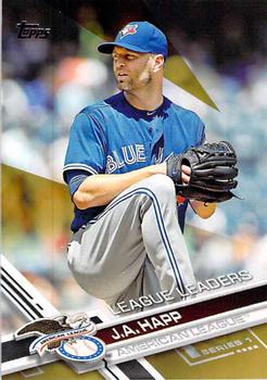 2017 Topps - Gold #131 J.A. Happ Front