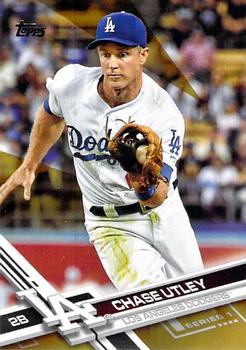 2017 Topps - Gold #134 Chase Utley Front