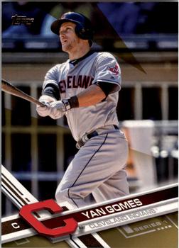 2017 Topps - Gold #137 Yan Gomes Front