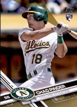 2017 Topps - Gold #146 Chad Pinder Front