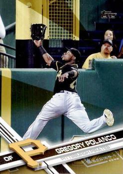 2017 Topps - Gold #149 Gregory Polanco Front