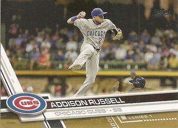 2017 Topps - Gold #263 Addison Russell Front