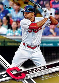 2017 Topps - Gold #281 Coco Crisp Front