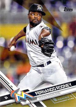 2017 Topps - Gold #292 Fernando Rodney Front