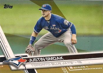 2017 Topps - Gold #316 Justin Smoak Front