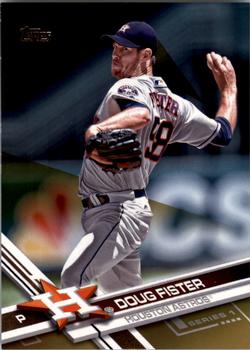 2017 Topps - Gold #330 Doug Fister Front