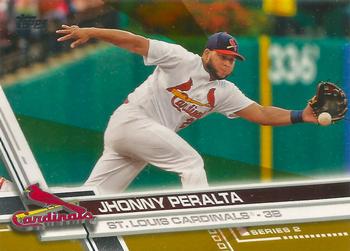 2017 Topps - Gold #368 Jhonny Peralta Front