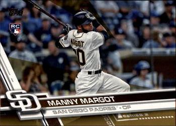 2017 Topps - Gold #401 Manny Margot Front