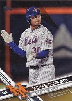 2017 Topps - Gold #408 Michael Conforto Front