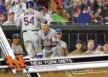 2017 Topps - Gold #426 New York Mets Front