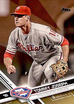 2017 Topps - Gold #431 Tommy Joseph Front