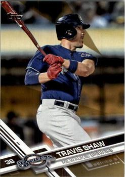 2017 Topps - Gold #452 Travis Shaw Front
