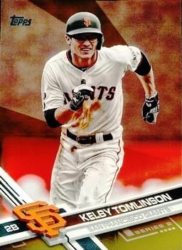 2017 Topps - Gold #510 Kelby Tomlinson Front