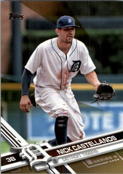 2017 Topps - Gold #515 Nick Castellanos Front
