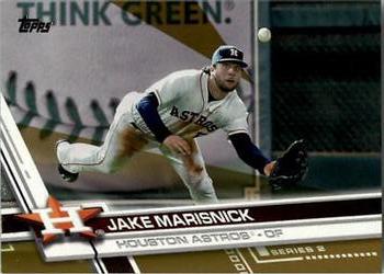 2017 Topps - Gold #526 Jake Marisnick Front