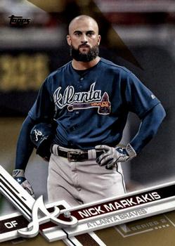 2017 Topps - Gold #531 Nick Markakis Front