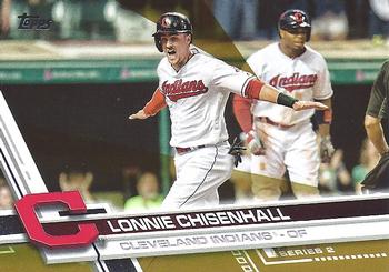 2017 Topps - Gold #535 Lonnie Chisenhall Front