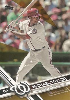 2017 Topps - Gold #598 Michael Taylor Front