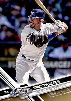 2017 Topps - Gold #603 Eric Thames Front