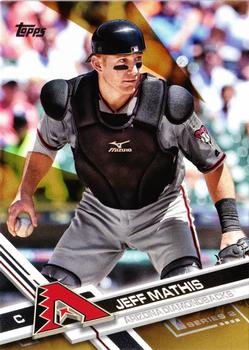 2017 Topps - Gold #696 Jeff Mathis Front