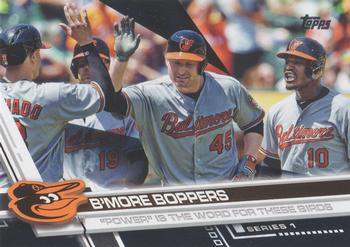 2017 Topps - Black #36 B'More Boppers Front