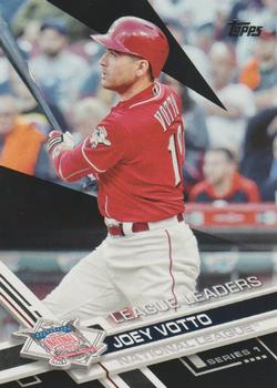 2017 Topps - Black #110 Joey Votto Front