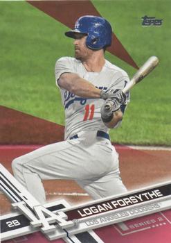 2017 Topps - Mother's Day Hot Pink #402 Logan Forsythe Front