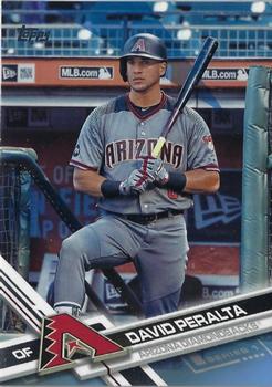 2017 Topps - Father's Day Powder Blue #26 David Peralta Front