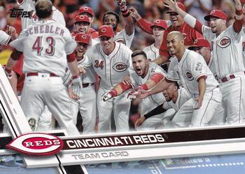 2017 Topps - Father's Day Powder Blue #599 Cincinnati Reds Front
