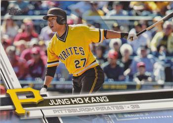 2017 Topps - Father's Day Powder Blue #679 Jung Ho Kang Front