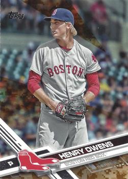 2017 Topps - Memorial Day Camo #69 Henry Owens Front