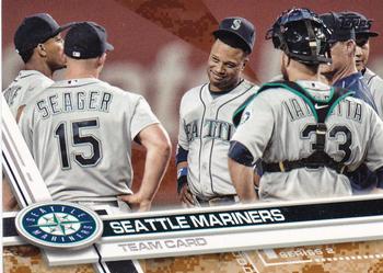 2017 Topps - Memorial Day Camo #648 Seattle Mariners Front