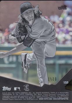 2017 Topps - Clear #155 Jacob deGrom Back