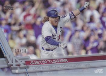 2017 Topps - Clear #251 Justin Turner Front
