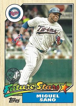 2017 Topps - 1987 Topps Baseball 30th Anniversary #87-16 Miguel Sano Front