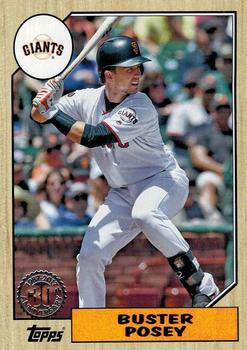 2017 Topps - 1987 Topps Baseball 30th Anniversary #87-20 Buster Posey Front