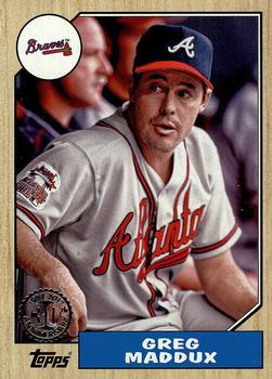 2017 Topps - 1987 Topps Baseball 30th Anniversary #87-80 Greg Maddux Front