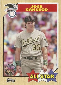 2017 Topps - 1987 Topps Baseball 30th Anniversary #87-130 Jose Canseco Front