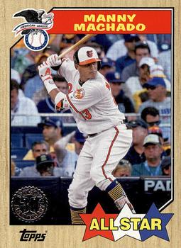 2017 Topps - 1987 Topps Baseball 30th Anniversary #87-167 Manny Machado Front