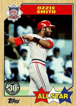 2017 Topps - 1987 Topps Baseball 30th Anniversary #87-169 Ozzie Smith Front