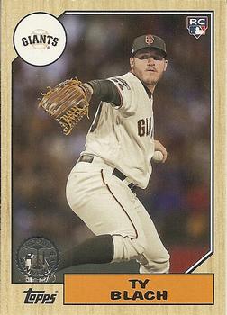 2017 Topps - 1987 Topps Baseball 30th Anniversary #87-186 Ty Blach Front
