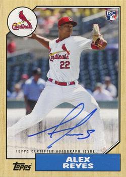 2017 Topps - 1987 Topps Baseball 30th Anniversary Autographs #1987A-AR Alex Reyes Front