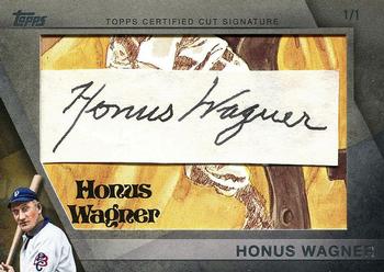 2017 Topps - Cut Signatures Relics #CS-HW Honus Wagner Front