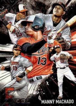 2017 Topps - 5 Tool #5T-4 Manny Machado Front