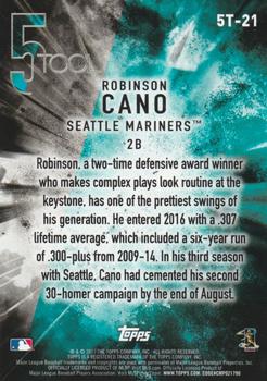 2017 Topps - 5 Tool #5T-21 Robinson Cano Back