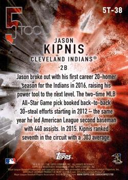 2017 Topps - 5 Tool #5T-38 Jason Kipnis Back
