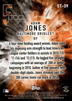 2017 Topps - 5 Tool #5T-39 Adam Jones Back