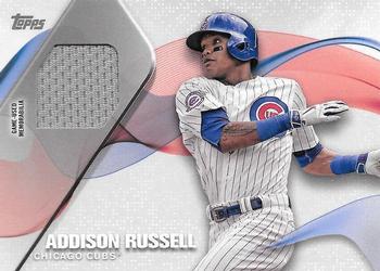 2017 Topps - Major League Material Relics #MLM-ARU Addison Russell Front